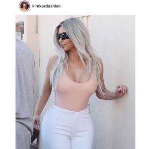 naked wardrobe THE NW TANK BODYSUIT nude